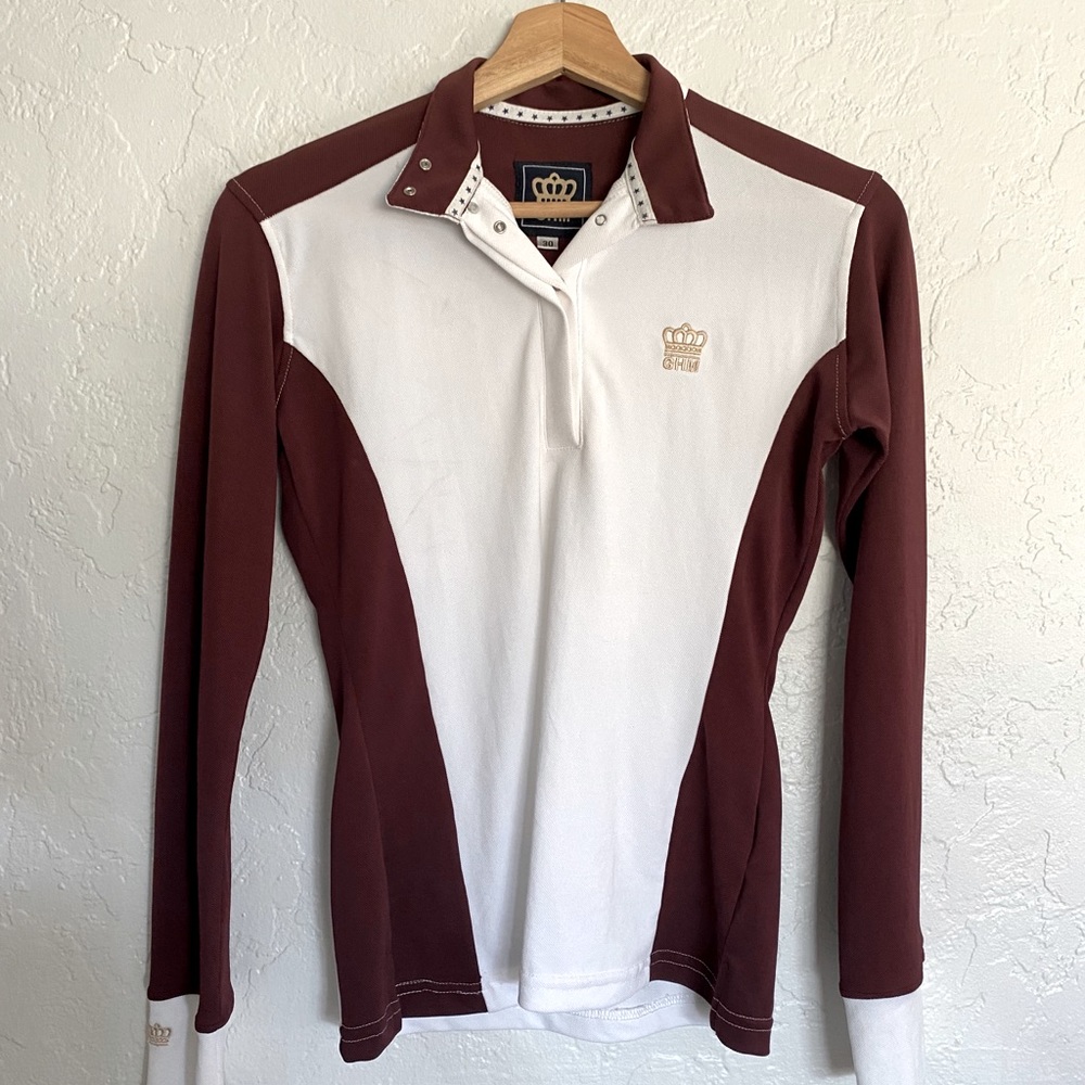 Equine Couture George Morris Show Shirt Various Sz